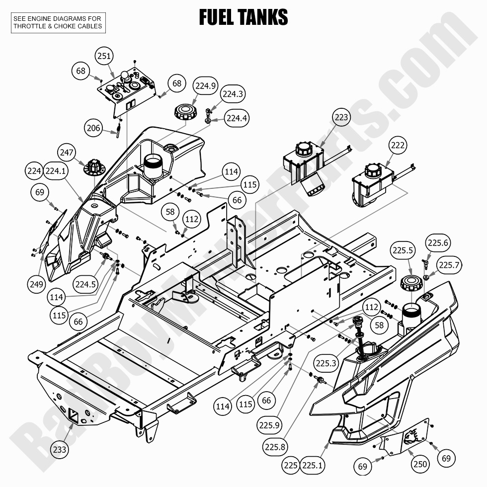 2021 Renegade - Diesel - Fuel Tanks